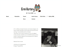 Tablet Screenshot of erinhunting.com
